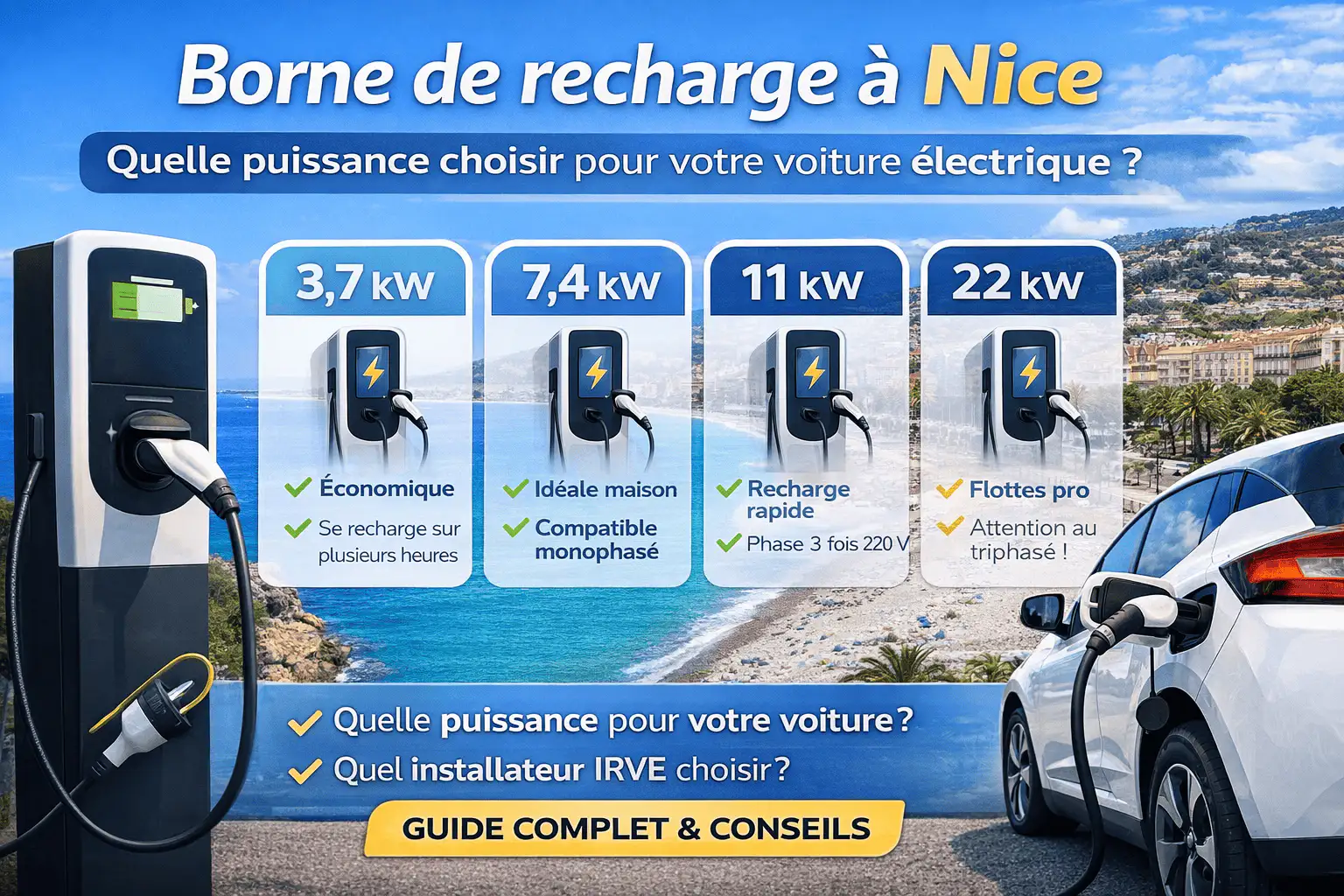 Choisir la puissance électrique pour sa voiture